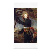 Napoleon en el Pont d'Arcole-ca.1801 Gros A-J Tarjetas Con Fotos Personalizadas