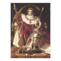 Napoleon I en su trono imperial Anuncio