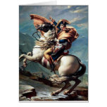 "Napoleon que cruza las montañas" por J.L.David en
