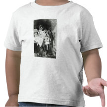 Napoleon que estudia sus mapas por la luz artifici camisetas
