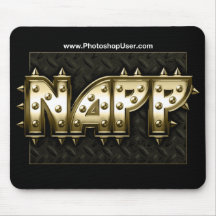 NAPP Mousepad - versión de metales pesados Alfombrilla De Raton