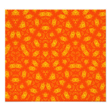 Naranja abstracto del rojo del modelo 26 arte fotográfico
