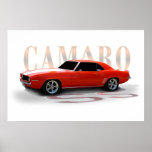 naranja clásico poster