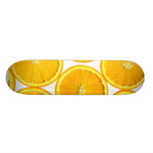 Naranja cortado patin personalizado