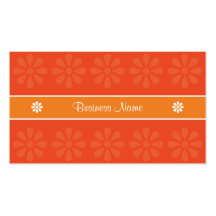 NARANJA DEL DISEÑO 04 DE CRE8TIVE PLANTILLA DE TARJETA PERSONAL