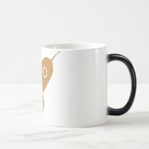 Naranja gordo de la nave de Rocket retro Tazas