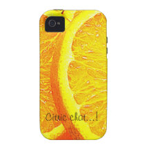 Naranja iPhone 4/4S Funda