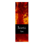 Naranja oxidado del Grunge de la tarjeta de visita