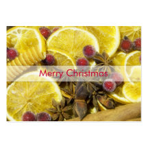 Naranjas y especias • Navidad Profilecard Plantillas De Tarjeta De Negocio