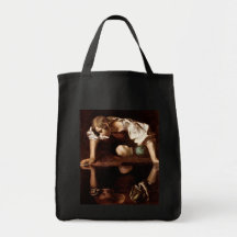 Narciso, Caravaggio Bolsa Lienzo