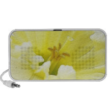 Narciso delicado de la primavera notebook altavoz
