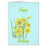 Narcisos bonitos felicitacion 