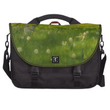 Narcisos de la primavera bolsas para portatil