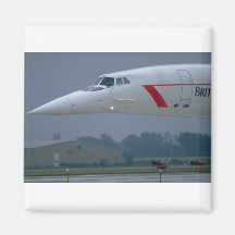 Nariz de la aguja de British Airways Concorde Iman De Frigorífico