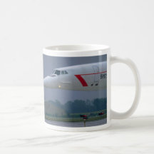 Nariz de la aguja de British Airways Concorde Taza De Café