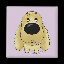 Nariz grande cocker spaniel imanes