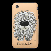 Nariz grande Komondor cárcasas casemate