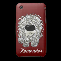 Nariz grande Komondor cárcasas casemate