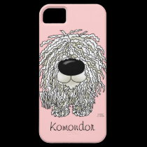 Nariz grande Komondor cárcasas casemate