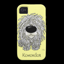 Nariz grande Komondor cárcasas casemate