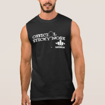 Nariz pegajosa 001 camiseta sin mangas