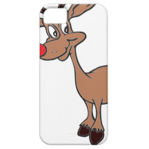 Nariz roja Rudolph iPhone 5 Case-Mate Carcasas