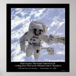 NASA del misión en la que participa un trasbordado Poster