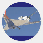 NASA X-46B EXPERIMENTAL PEGATINAS REDONDAS