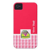Nascar lindo Case-Mate iPhone 4 protectores