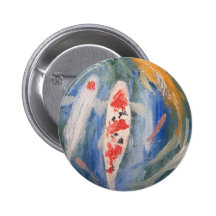 Natación de los pescados de Koi Pins