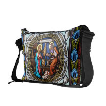 Natividad de la ventana de la capilla de Mehrerau  Bolsa De Mensajeria