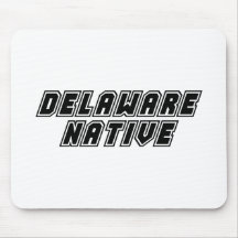 Natural de Delaware Tapete De Ratones