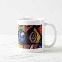 Naturaleza cubista tazas