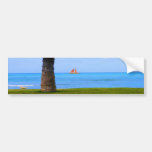 Naturaleza de Hawaii Etiqueta De Parachoque