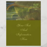 Naturaleza en equilibrio aviador flyer personalizado