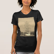 Nave alta que incorpora la sepia de Mahon Camiseta