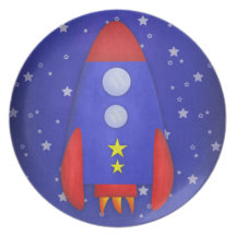 Nave de Rocket Plato De Cena