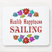 Navegación de la felicidad de la salud tapete de raton