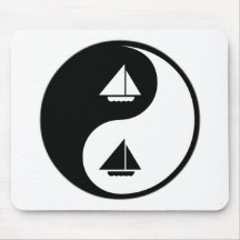 Navegación de Yin Yang Tapete De Ratón