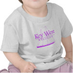 Navegación rosada de Key West Camiseta