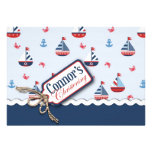 ¡Naves Ahoy! Tarjeta 2B del bautismo Comunicado Personalizado