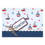 ¡Naves Ahoy! TY Card_Spanish Anuncios Personalizados