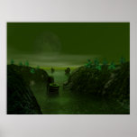 Naves de guerra verdes del toro poster