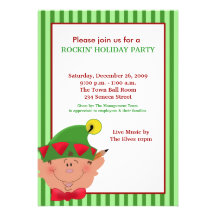 Navidad ADORABLE del día de fiesta de los duendes  Anuncio Personalizado
