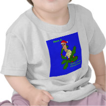 Navidad alegre del acebo camiseta