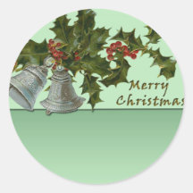 Navidad Belces y pegatinas del acebo