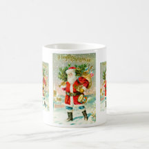Navidad brillante taza