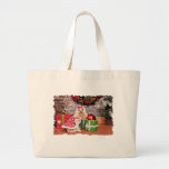Navidad - caniche - Lulu Bolsa De Mano