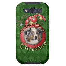 Navidad - cubierta los pasillos - australianos galaxy s3 funda