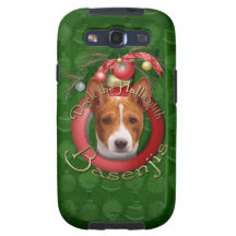 Navidad - cubierta los pasillos - Basenjis Galaxy S3 Protector